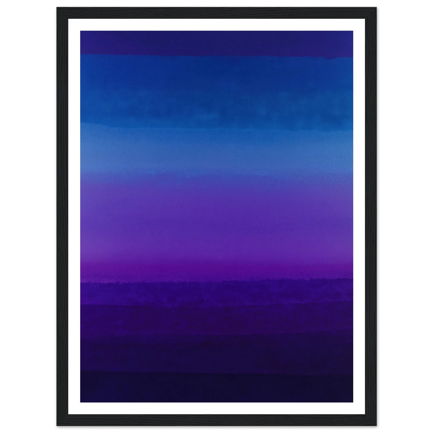 Violet Echo Chamber - Framed Poster - 30x40 cm / 12x16″ - Black frame