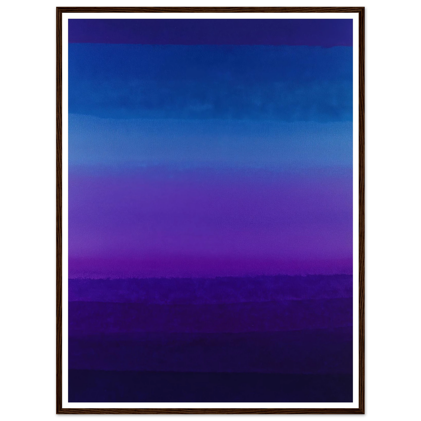 Violet Echo Chamber - Framed Poster - 30x40 cm / 12x16″ - Black frame