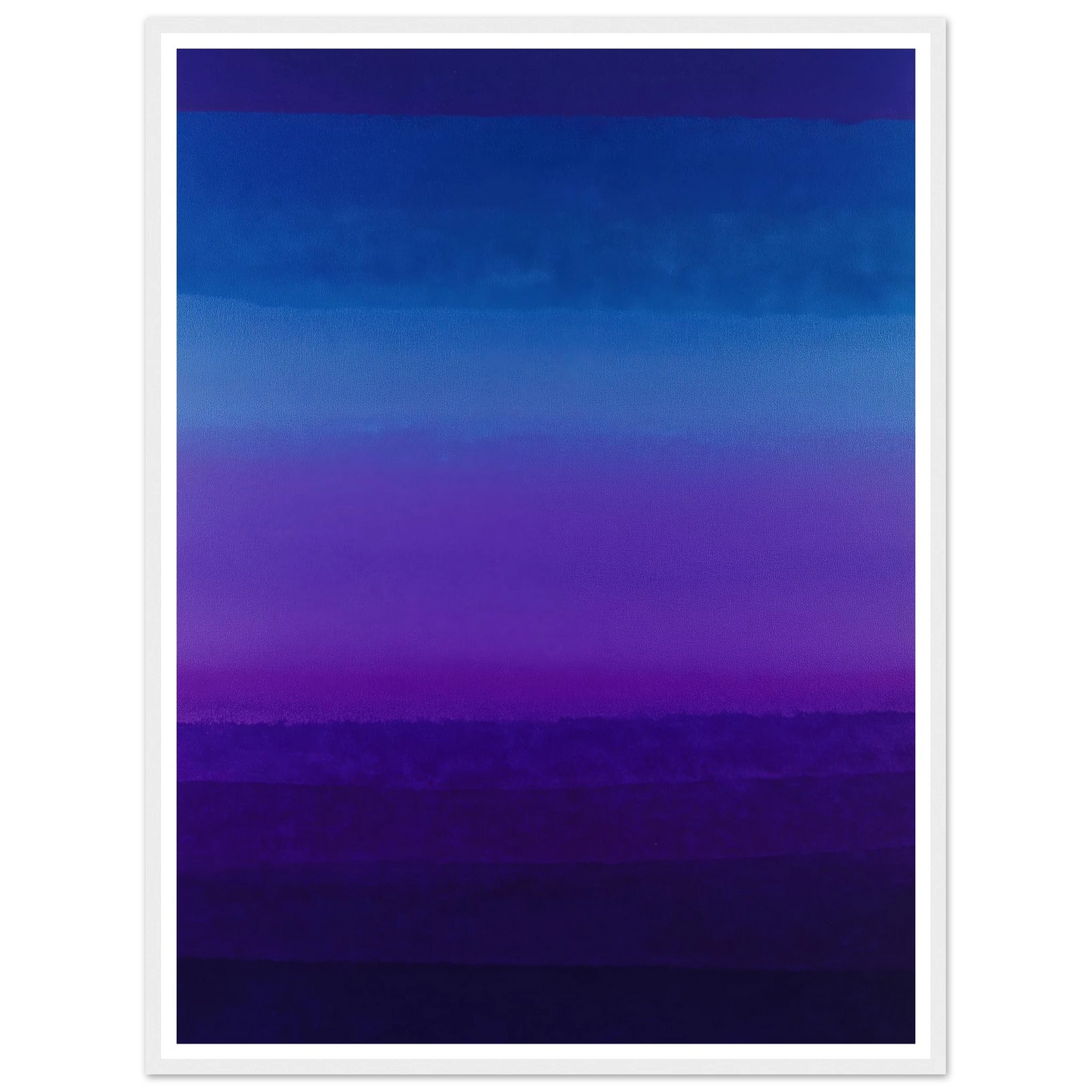 Violet Echo Chamber - Framed Poster - 30x40 cm / 12x16″ - Black frame