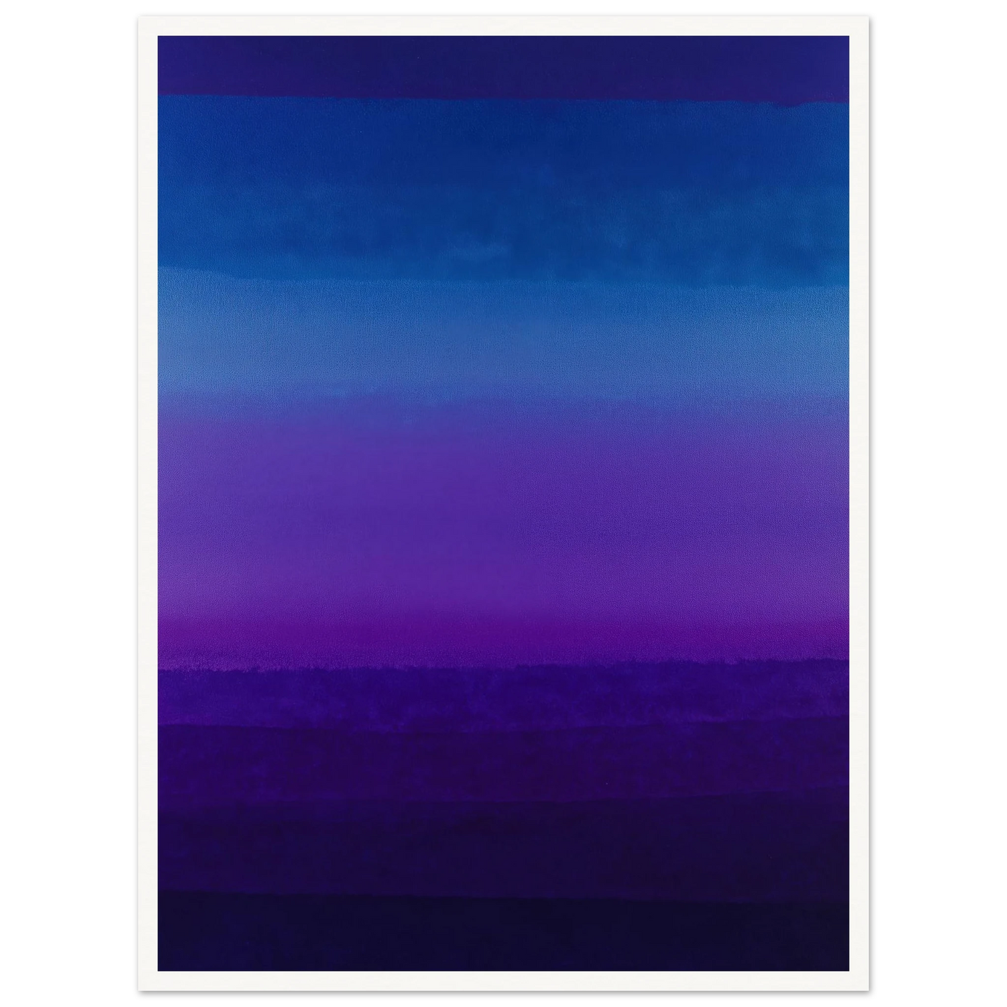 Violet Echo Chamber - Framed Poster - 30x40 cm / 12x16″ - Black frame