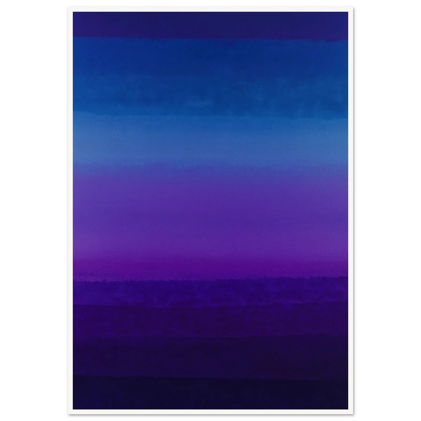 Violet Echo Chamber - Framed Poster - 30x40 cm / 12x16″ - Black frame