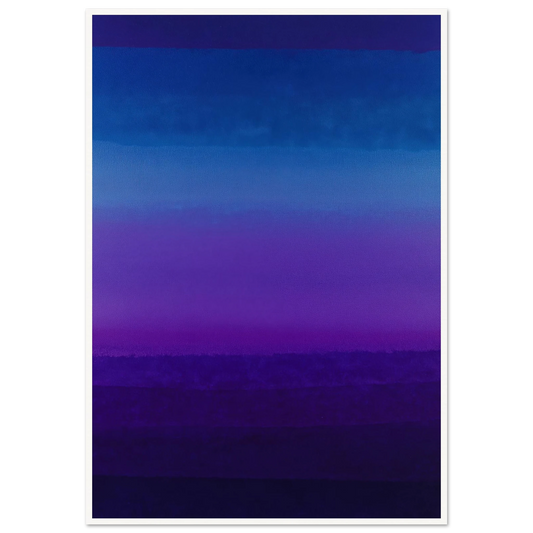 Violet Echo Chamber - Framed Poster - 30x40 cm / 12x16″ - Black frame