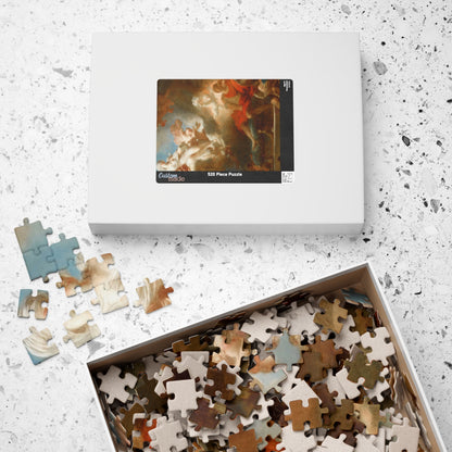 Warrior’s Dream of Love Puzzle | Jean-Honoré Fragonard - - 252 pcs (Vertical) - 
