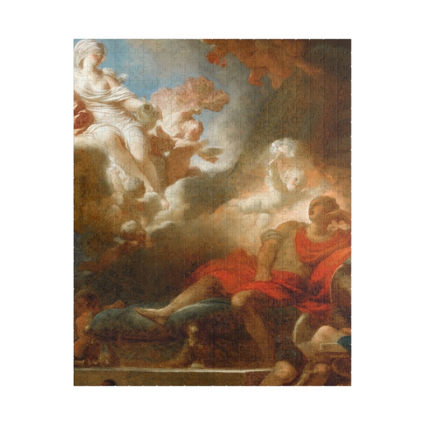Warrior’s Dream of Love Puzzle | Jean-Honoré Fragonard - - 252 pcs (Vertical) - 