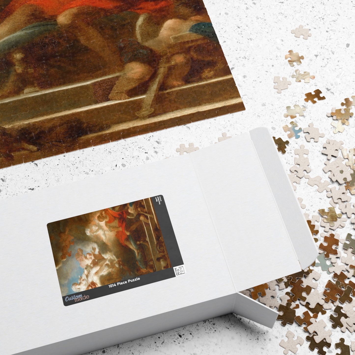 Warrior’s Dream of Love Puzzle | Jean-Honoré Fragonard - - 252 pcs (Vertical) - 