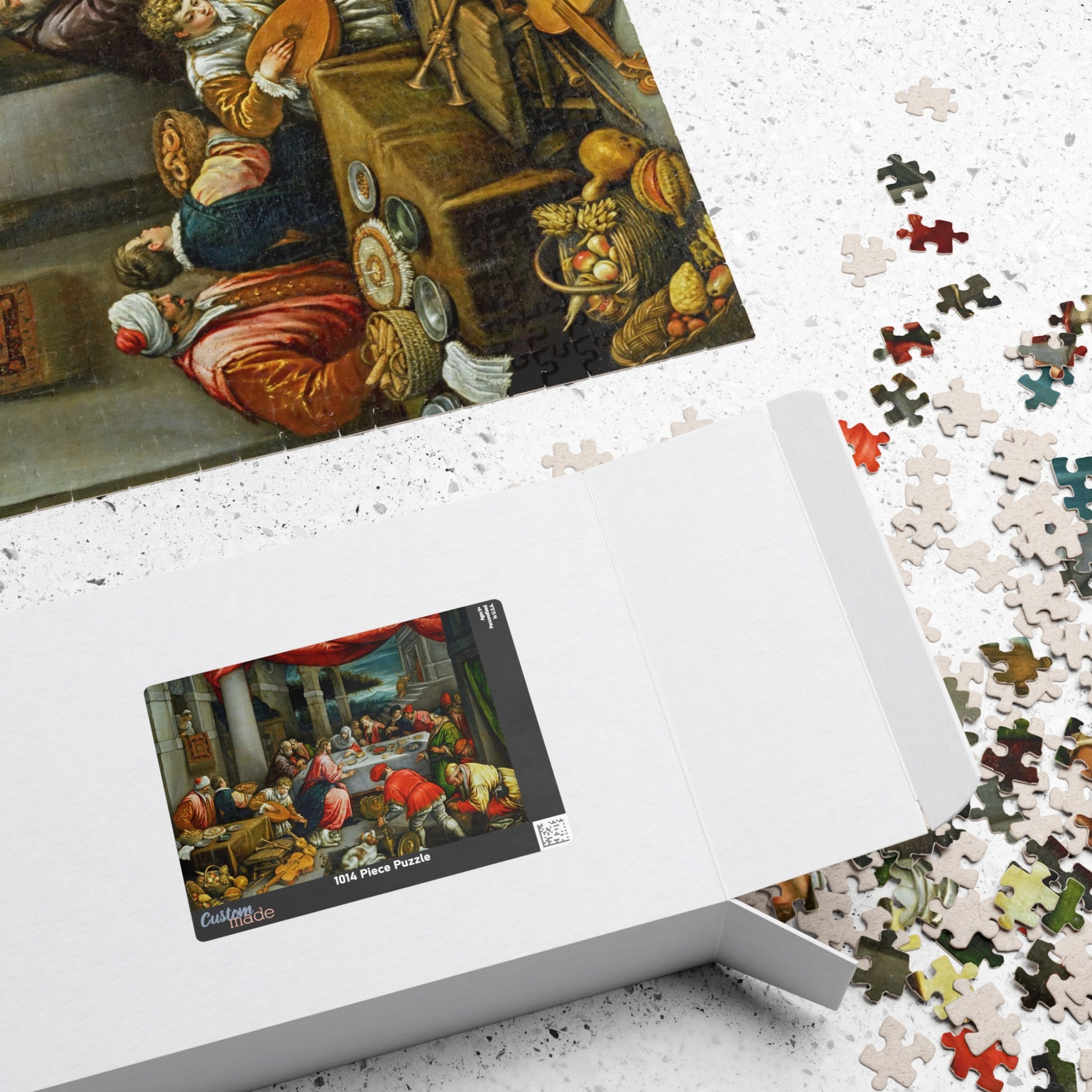 Wedding at Cana Puzzle | Leandro Bassano - - 1014 pcs (Horizontal) - 
