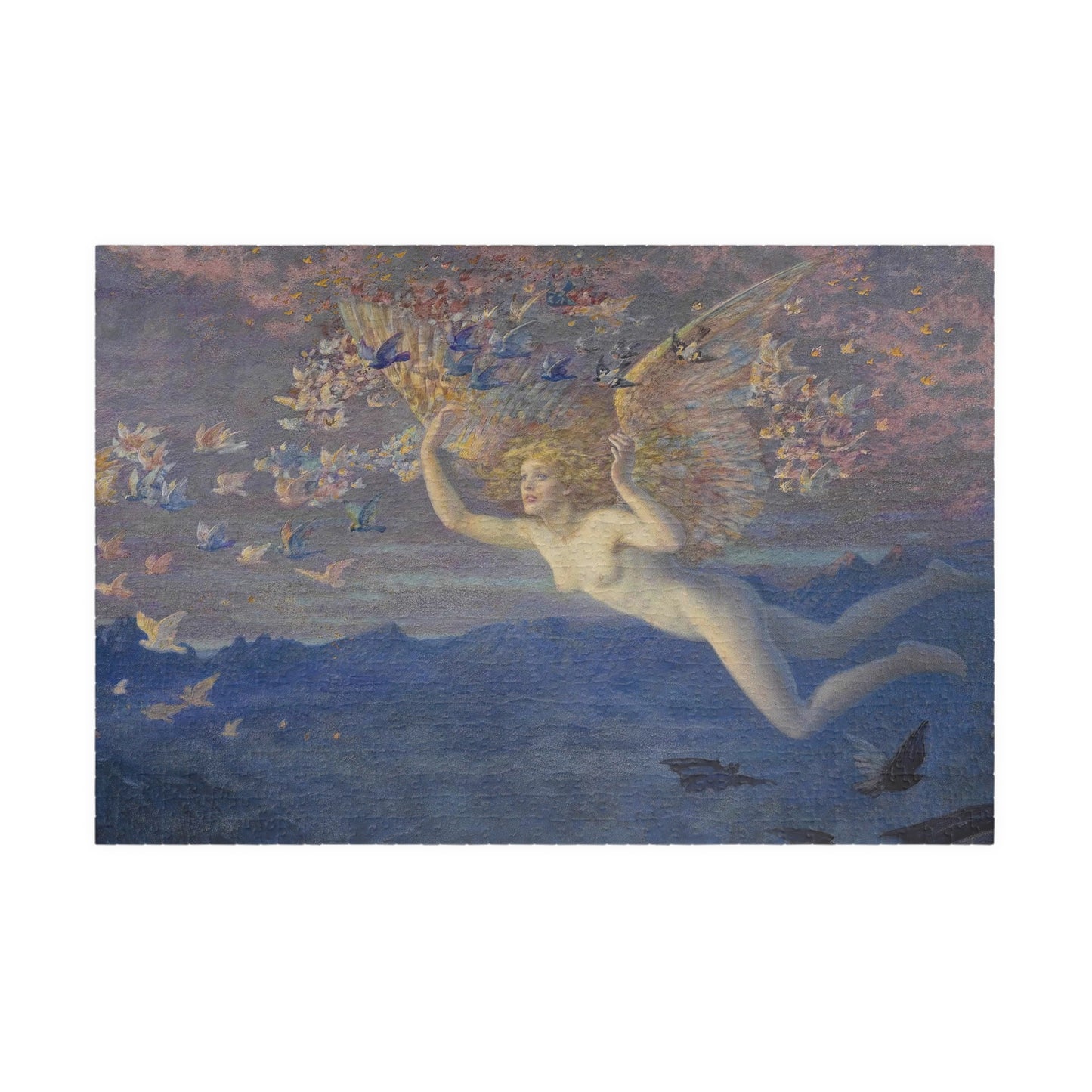Wings of the Morning Puzzle | Edward Robert Hughes - - 252 pcs (Horizontal) - 