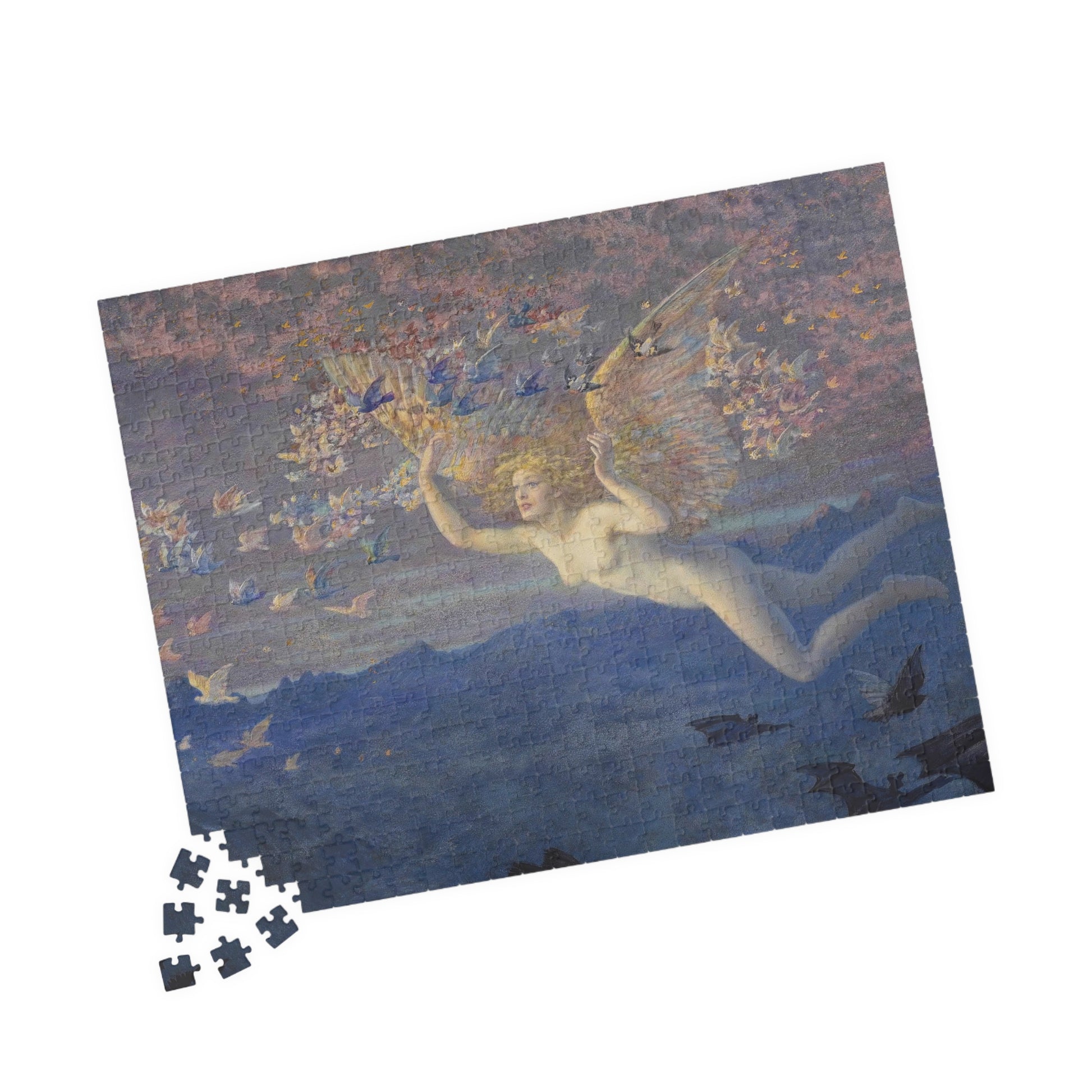 Wings of the Morning Puzzle | Edward Robert Hughes - - 252 pcs (Horizontal) - 
