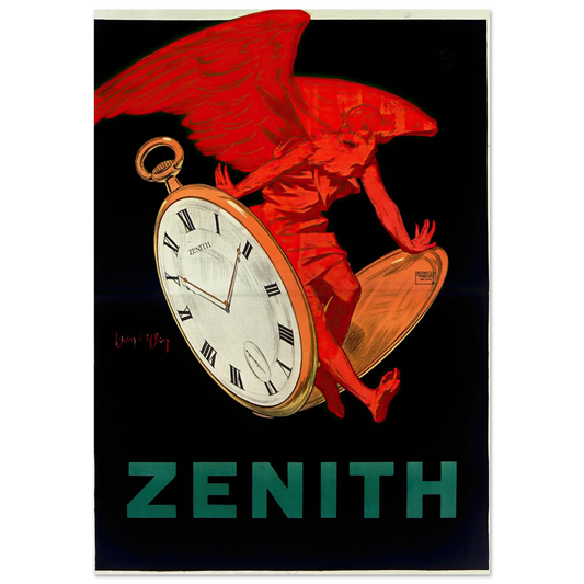 Zenith (1928) Art Print | Jean Dylen - Framed Poster - 30x40 cm / 12x16″ - Black frame