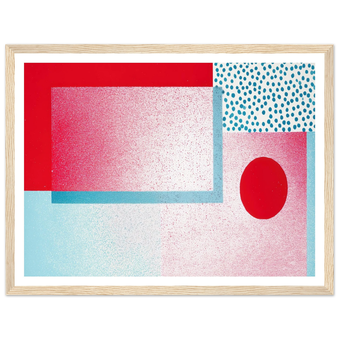 Zero Gravity Slab - Framed Poster - 30x40 cm / 12x16″ - Black frame